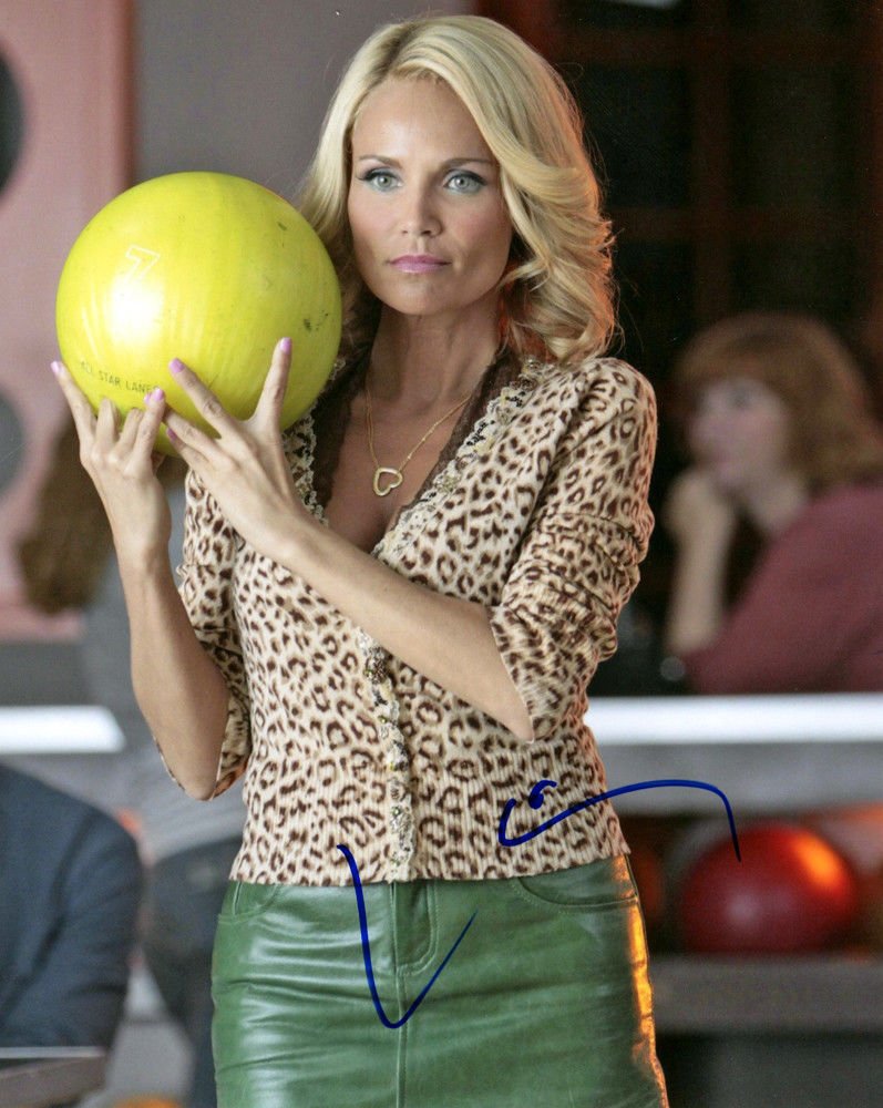 Kristin Chenoweth Autographed Bowling Signed Photo UACC RD AFTAL.