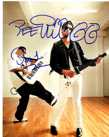 Chromeo David Dave1 Macklovitch Patrick P-Thugg Signed Photo AFTAL