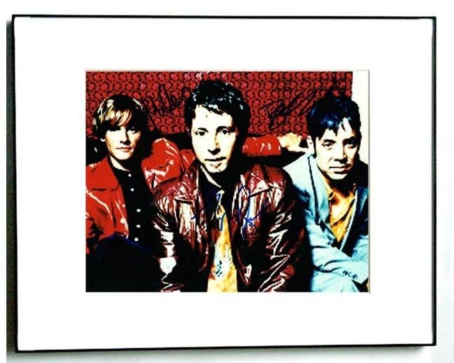 The Verve Pipe Autographed Signed Band Photo AFTAL