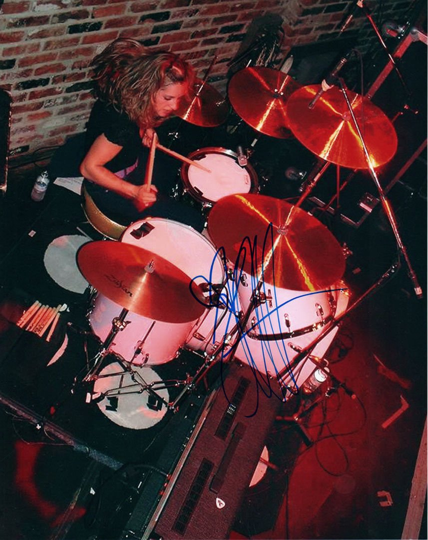 The Donnas Torry Castellano Signed 8x10 Drumming Photo