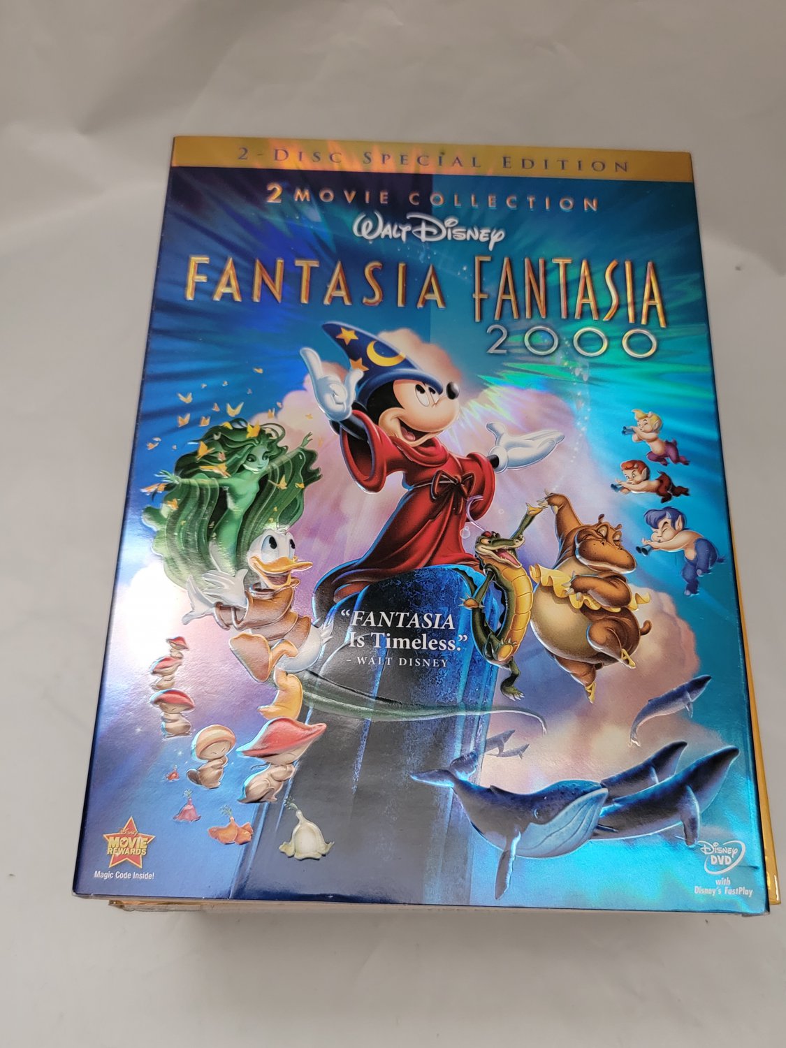 Walt Disney Fantasia Fantasia 00 Dvd Brand New Sealed