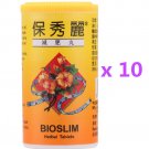 Bioslim Tea Bio Slim Herbal 45 Tablets Natural Losing Weight x 10