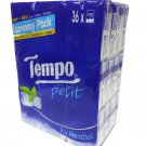 Tempo Petit Pocket Tissues ( 36pcs / pack ) handkerchiefs ( Ice Menthol ) x 1 Pack