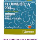Fluimucil 200mg (Sugar-free) Granules ( 30 sachets / Box ) x 1 Box