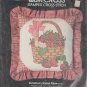 STRAWBERRY BASKET PILLOW STAMPEDE CROSS STITCH KIT