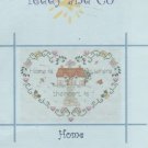 HOME IS WHERE THE HEART IS ** cross stitch pattern