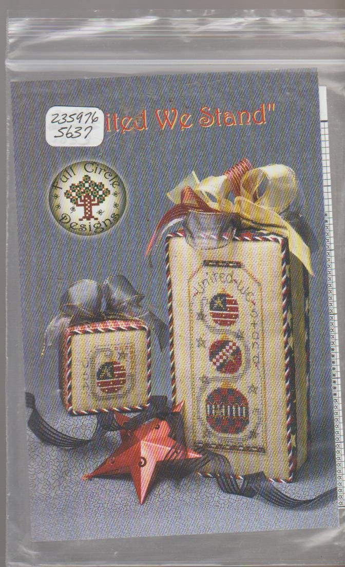 UNITED WE STAND ** cross stitch pattern