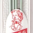 SUSAN BATES DOUBLE POINT SIZE 2 KNITTING NEEDLES WITH CASE  ^ lot of 4