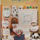 QUICK STITCHES FOR BABY ** cross stitch booklet QUICK STITCHES FOR BABY ** cross stitch booklet