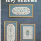 VERY WELCOME ** cross stitch booklet