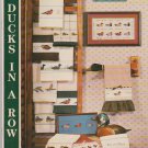 ducks in a row ** cross stitch