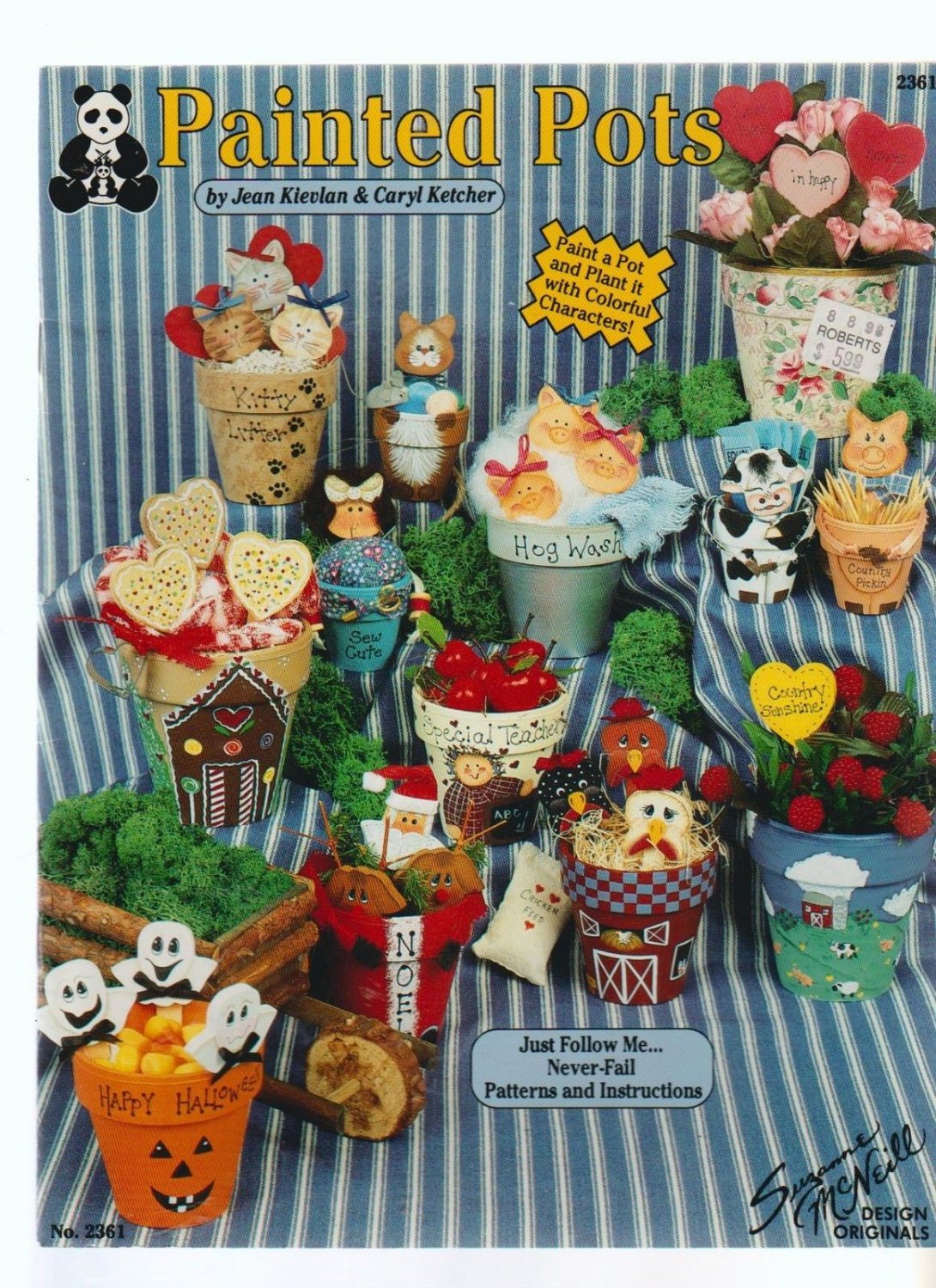 painted pots ** painting booklet