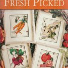 FRESH PICKED ( vegetables) ** cross stitch
