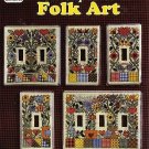 folk art stitchplates for cross stitch