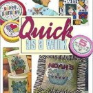 Quick as a Wink by Leisure Arts Staff (1996, Paperback) ^^ cross stitch