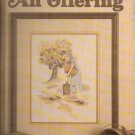 AN OFFERING ** girl & geese ** to cross stitch