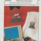 DUPLICATE STITCH FEATURING COMPUTERS ** cross stitch