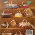 STITCH 'N STUFF BASKETS ** to cross stitch and sew basket covers STITCH 'N STUFF BASKETS ** to cross stitch and sew basket covers
