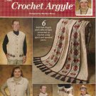 knit look crochet argyle & cable designs to crochet knit look crochet argyle & cable designs to crochet