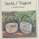 SANTA / TEAPOT *** cross stitch patterns