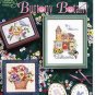 BUTTONY BOTANY ** CROSS STITCH AND BUTTONS