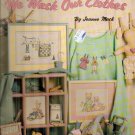 THIS IS THE WAY WE WASH OUR CLOTHES ** cross stitch booklet THIS IS THE WAY WE WASH OUR CLOTHES ** cross stitch booklet