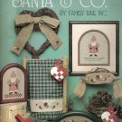 SANTA & CO. (CHRISTMAS)  (TOWELS ETC)  CROSS STITCH