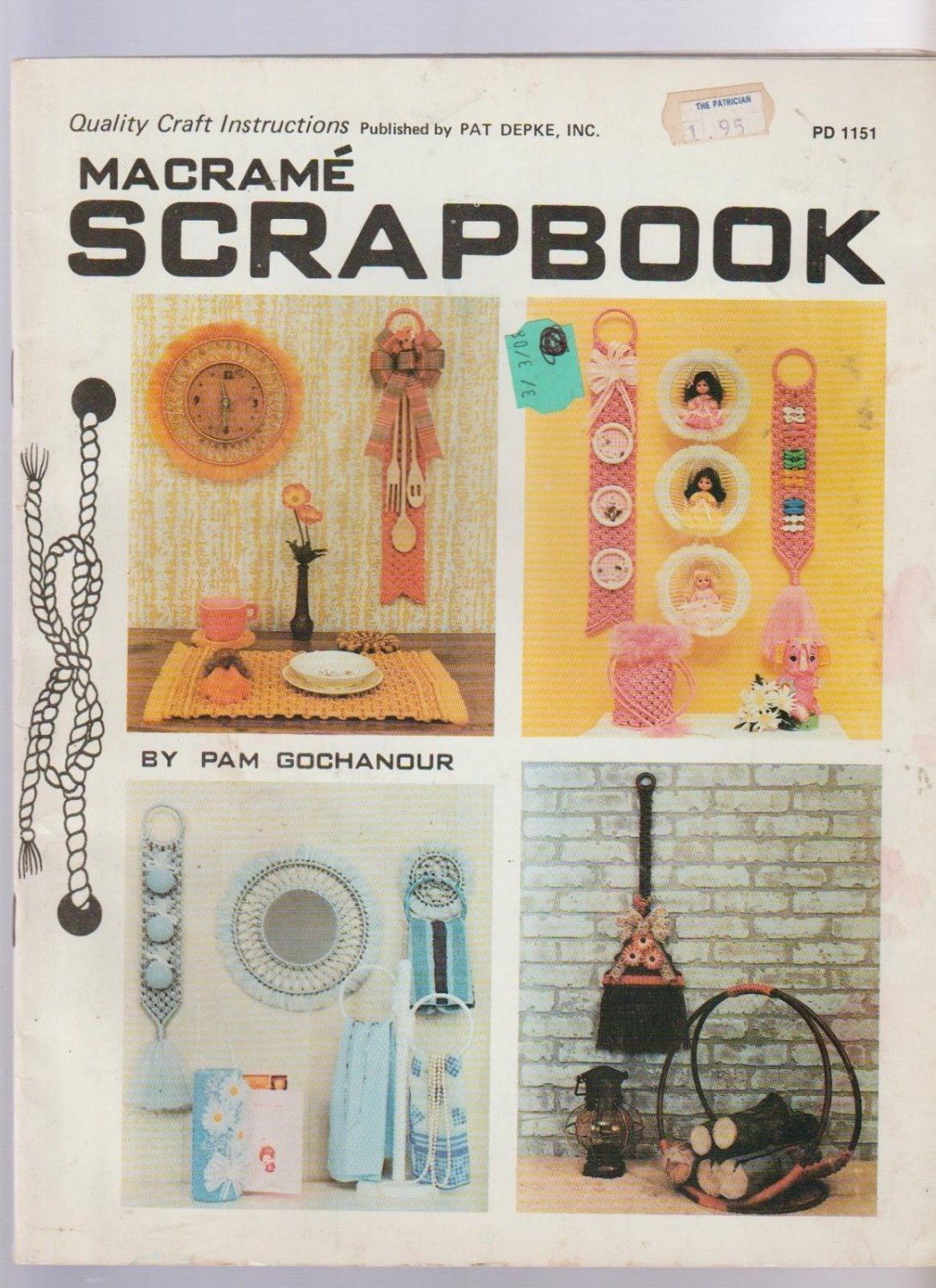 MACRAME PATTERN BOOKLETS, YOU CHOOSE