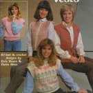 WOMEN'S VESTS ^^ crochet and knit booklet