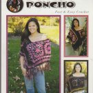 TOASTY PONCHO * fast and easy ** crochet booklet TOASTY PONCHO * fast and easy ** crochet booklet