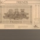 fc * friends **  cross stitch pattern
