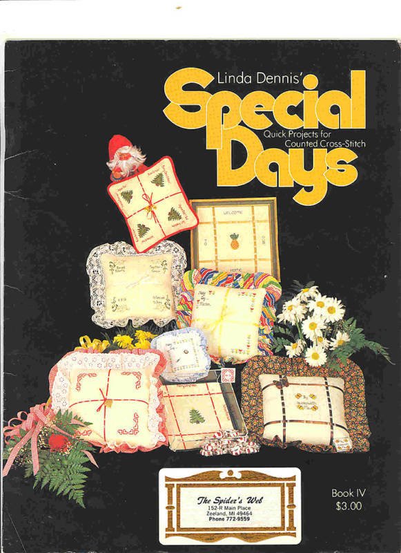 Linda dennis' special days * pattern booklet ^ cross stitch
