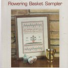 flowering basket sampler * cross stitch