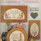 COUNTRY FRIENDS TO CROSS STITCH (rabbit bunny) COUNTRY FRIENDS TO CROSS STITCH (rabbit bunny)