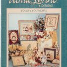 folksy foursome ** cross stitch