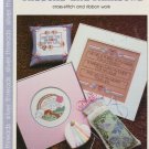 RIBBONS AND RAINBOWS ** cross stitch and ribbon work RIBBONS AND RAINBOWS ** cross stitch and ribbon work