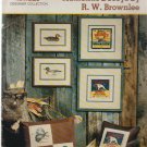 AUTHENTIC DECOYS BY R W BROWNLEE ** cross stitch AUTHENTIC DECOYS BY R W BROWNLEE ** cross stitch