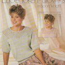 LACE YOKE PULLOVERS * IN SPORT WEIGHT ** knit booklet