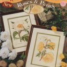 ROSES & PEONY ** cross stitch booklet