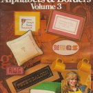 alphabets & borders volume 3 ** cross stitch leaflet alphabets & borders volume 3 ** cross stitch leaflet