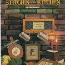 STITCHIN IN THE KITCHEN ** cross stitch leaflet STITCHIN IN THE KITCHEN ** cross stitch leaflet