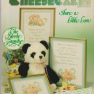 SHARE A LITTLE LOVE * CHEESECAKES leaflet 104 ** cross stitch leaflet
