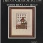 teddy bear and quilt ** cross stitch pattern
