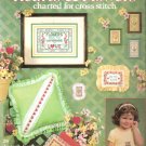 HEARTS & FLOWERS **  cross stitch