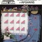 THE NEW COUNTRY COLLECTION OF AFGHANS IN CROSS STITCH