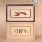 VEGGIES I * vegetables (BEETS, OKRA) ** cross stitch booklet