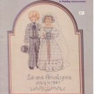 THE DAY WE WED ** cross stitch booklet ** wedding