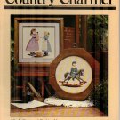 COUNTRY CHARMER ** NO. 1 SISTERS AND ROCKING HORSE ** cross stitch COUNTRY CHARMER ** NO. 1 SISTERS AND ROCKING HORSE ** cross stitch