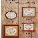 A WELCOME FOR ALL SEASONS ** cross stitch