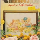 SPREAD A LITTLE SUNSHINE * CHEESECAKES leaflet 103 ** cross stitch leaflet